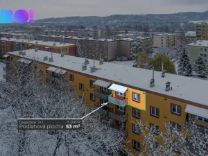 Pronájem bytu 2+kk, Třinec, Palackého, 53 m2