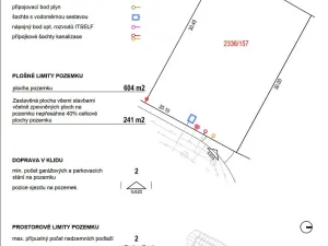 Prodej pozemku, Oslavany, 604 m2