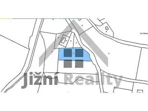 Prodej zahrady, Frymburk, 4266 m2