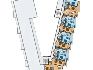 Prodej bytu 1+kk, Sveti Vlas, Bulharsko, 35 m2