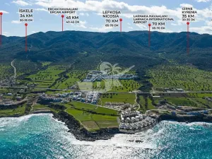 Prodej bytu 2+kk, Agios Amvrosios Keryneias, Kypr, 60 m2