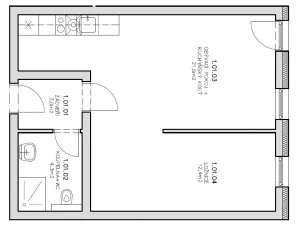 Prodej bytu 2+kk, Pec pod Sněžkou, 41 m2