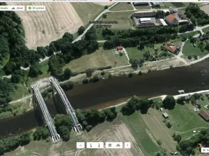 Prodej louky, Týn nad Vltavou, Hněvkovice na pravém břehu Vlt., 1648 m2