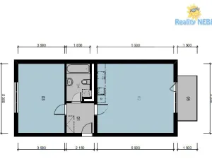 Prodej bytu 2+kk, Praha - Uhříněves, Karla Zicha, 66 m2