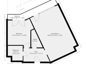 Pronájem bytu 2+kk, Praha - Letňany, Pavla Beneše, 68 m2