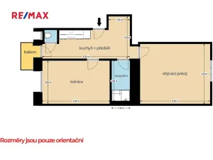 Pronájem bytu 2+1, Praha - Žižkov, Hartigova, 56 m2