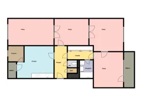 Prodej bytu 4+1, Praha - Střešovice, Patočkova, 114 m2