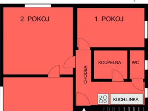 Prodej bytu 3+kk, Trutnov - Horní Staré Město, U Hřiště I, 65 m2