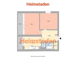 Pronájem bytu 2+1, Petřvald, Březinská, 64 m2