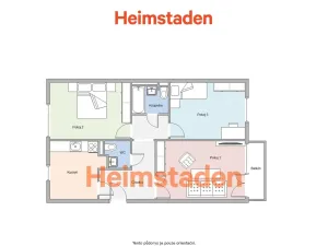 Pronájem bytu 3+1, Frýdek-Místek - Místek, Československé armády, 77 m2