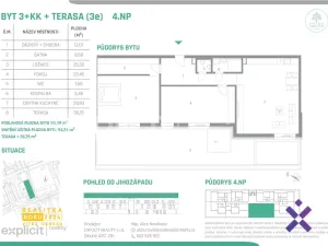 Prodej bytu 3+kk, Kroměříž, Slovanské náměstí, 119 m2