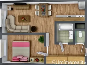 Prodej bytu 2+kk, Praha - Kobylisy, Tanvaldská, 43 m2