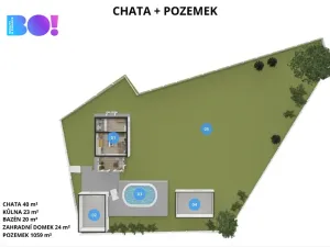 Prodej pozemku pro bydlení, Dolní Lhota, 1059 m2