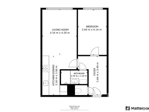 Pronájem bytu 2+kk, Praha - Stodůlky, Zázvorkova, 43 m2