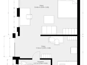 Pronájem bytu 1+1, Brno, Bratislavská, 40 m2