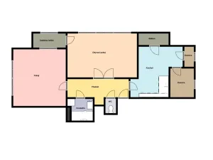 Prodej bytu 2+1, Praha - Střešovice, Patočkova, 81 m2