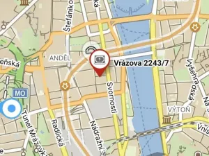 Pronájem bytu 3+kk, Praha - Smíchov, Vrázova, 76 m2