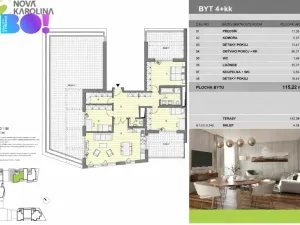 Pronájem kanceláře, Ostrava, F. X. Riepla, 115 m2
