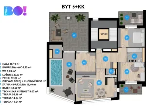 Pronájem bytu 5+kk, Ostrava, F. X. Riepla, 252 m2