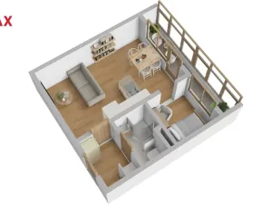 Pronájem bytu 1+1, Hradec Králové - Slezské Předměstí, Ječná, 34 m2