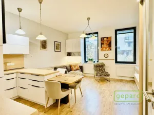 Pronájem bytu 1+kk, Dobřichovice, Anežky České, 34 m2