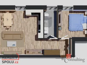 Prodej bytu 2+kk, Ostrava - Michálkovice, Československé armády, 47 m2