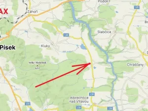 Prodej pozemku pro bydlení, Albrechtice nad Vltavou, 4446 m2