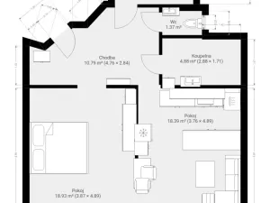 Pronájem rodinného domu, Louka, 110 m2