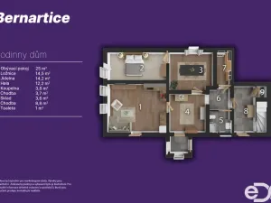 Prodej rodinného domu, Bernartice, 150 m2