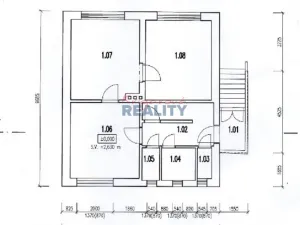 Prodej rodinného domu, Hluboká nad Vltavou, Smetanova, 90 m2