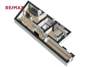 Prodej bytu 2+1, Česká Lípa, Škroupovo náměstí, 75 m2