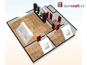 Pronájem bytu 3+kk, Neratovice, P. Bezruče, 67 m2