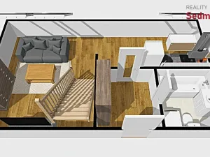 Prodej bytu 3+kk, Brno, Tkalcovská, 58 m2