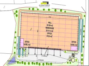 Pronájem výrobních prostor, Jindřichův Hradec - Jindřichův Hradec III, Jiráskovo předměstí, 20311 m2