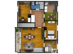 Pronájem bytu 4+1, Neratovice, Nerudova, 110 m2