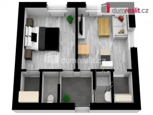 Pronájem bytu 2+kk, Břeclav, náměstí T. G. Masaryka, 38 m2