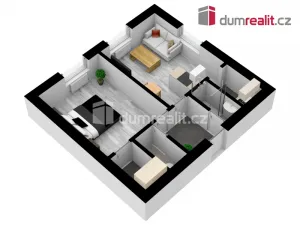 Pronájem bytu 2+kk, Břeclav, náměstí T. G. Masaryka, 38 m2