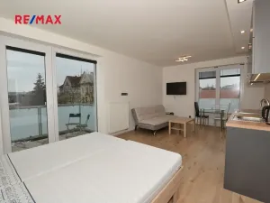 Pronájem bytu 1+kk, Plzeň, Na Roudné, 41 m2