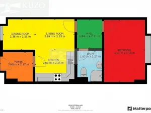 Pronájem bytu 2+kk, Příbram, Gen. R. Tesaříka, 44 m2