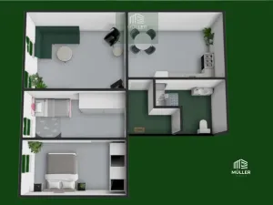 Prodej bytu 3+1, Klatovy - Klatovy III, Budovcova, 75 m2