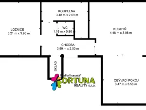 Prodej bytu 3+kk, České Budějovice - České Budějovice 7, Mánesova, 58 m2
