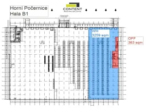 Pronájem skladu, Praha - Horní Počernice, Do Čertous, 3259 m2