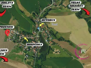 Pronájem pozemku pro bydlení, Černá, 450 m2