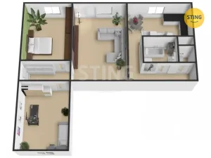 Prodej bytu 3+1, Přerov, Jasínkova, 73 m2