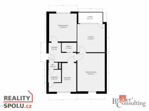 Pronájem bytu 3+1, Klatovy - Klatovy III, Pod Hůrkou, 65 m2