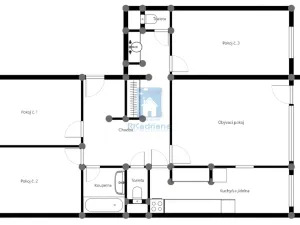 Pronájem bytu 4+1, Praha, Chalabalova, 107 m2
