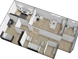 Pronájem bytu 4+kk, Brno, Sovinec, 91 m2