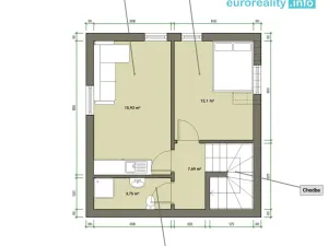 Pronájem rodinného domu, Mariánské Lázně - Úšovice, Na Průhonu, 95 m2