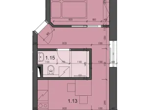 Prodej bytu 2+kk, Černá v Pošumaví, 31 m2