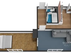 Pronájem bytu 2+1, Praha - Vokovice, K lánu, 55 m2